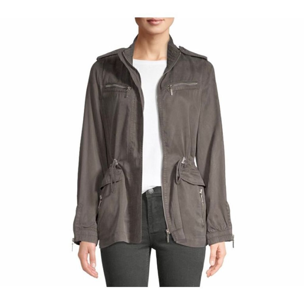 Max Jeans NWT Utility Jacket in “shark”. Small